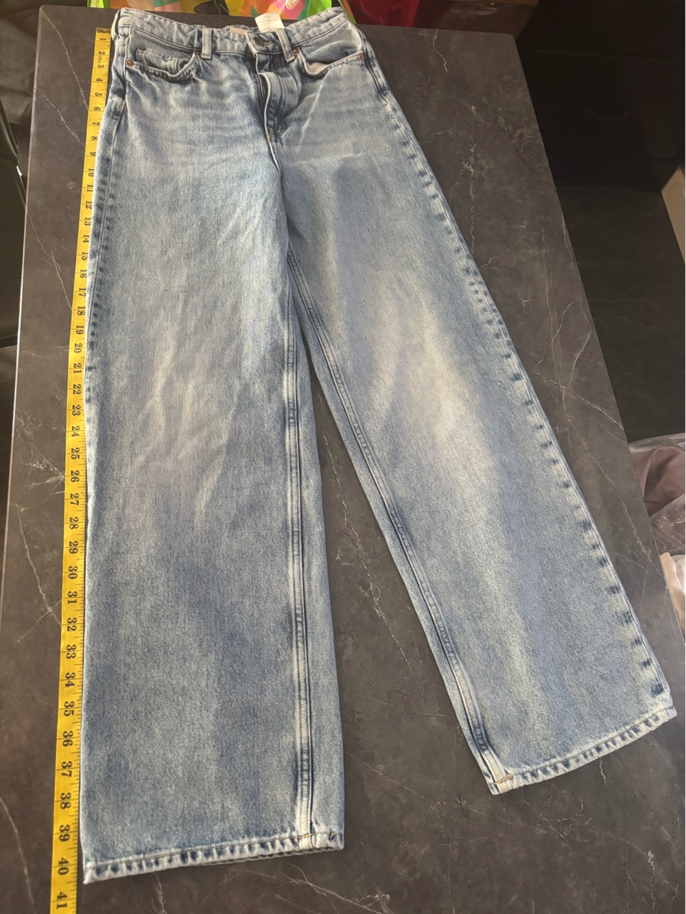 H&M Men's Light Wash Bootcut Jeans